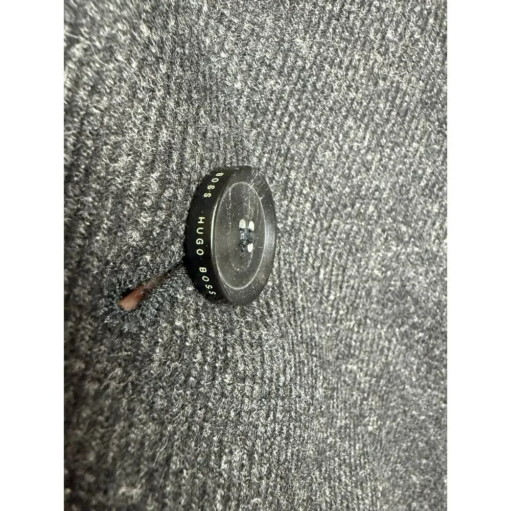 BOSS Hugo Boss Grey Car Coat Men's Sz. 38R